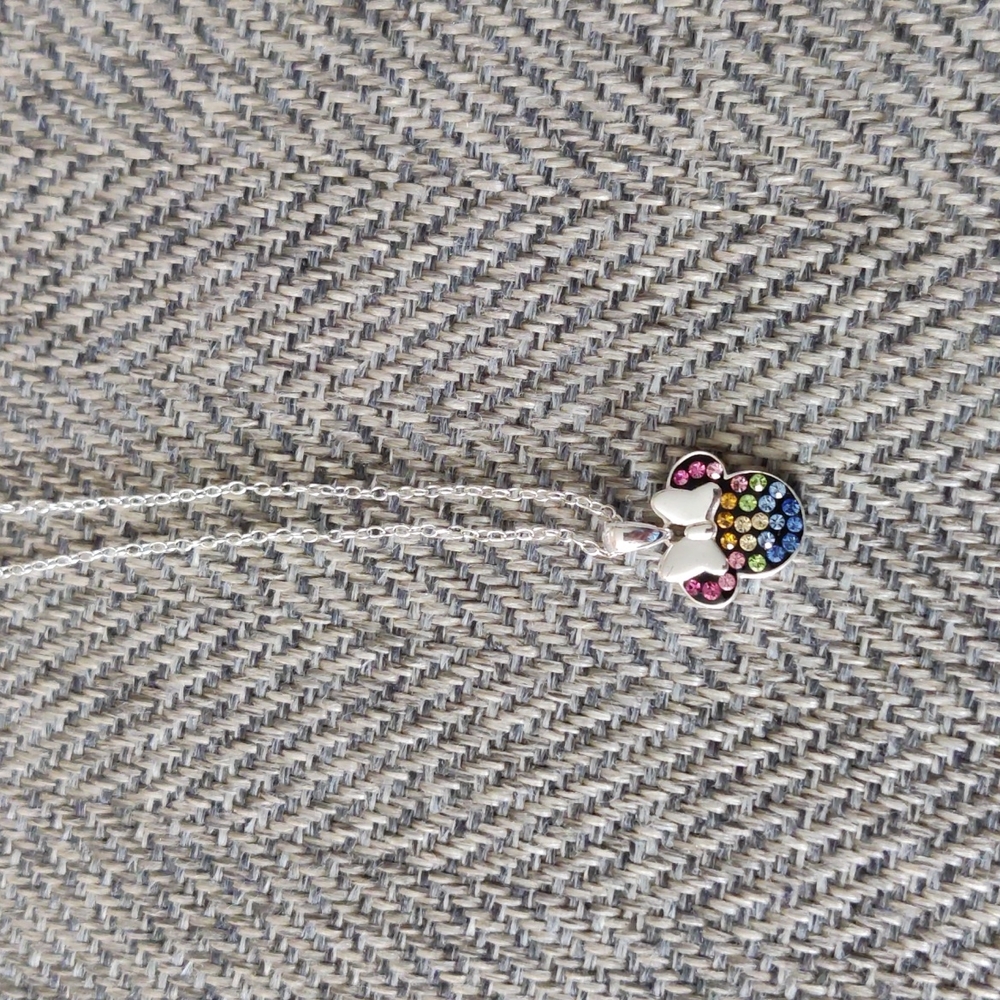 Disney Minnie Mouse Sterling Silver Necklace